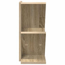 vidaXL Faszerkezet Könyvespolc 3-Szintes 30 x 18 x 40 cm Szerelt Fa