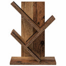 vidaXL Faszerkezet Könyvespolc 3-Szintes 30 x 18 x 40 cm Szerelt Fa