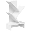 vidaXL Faszerkezet Könyvespolc 3-Szintes 30 x 18 x 48 cm Szerelt Fa