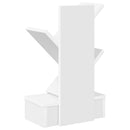 vidaXL Faszerkezet Könyvespolc 3-Szintes 30 x 18 x 48 cm Szerelt Fa