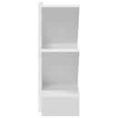 vidaXL Faszerkezet Könyvespolc 3-Szintes 30 x 18 x 48 cm Szerelt Fa
