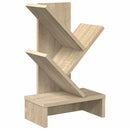 vidaXL Faszerkezet Könyvespolc 3-Szintes 30 x 18 x 48 cm Szerelt Fa