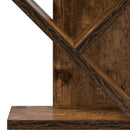 vidaXL Faszerkezet Könyvespolc 3-Szintes 30 x 18 x 48 cm Szerelt Fa