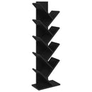 vidaXL Fának álcázott polc 6 szintes 30 x 18 x 100 cm Szerelt Fa