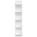 vidaXL Falpolc Fehér 22 x 15 x 100 cm Szerelt Fa