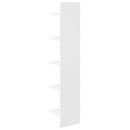 vidaXL Falpolc 2 pcs Fehér 22 x 15 x 100 cm Szerelt Fa