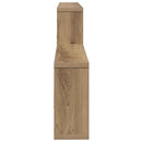 vidaXL Falpolc Kézműves Tölgy 130 x 10 x 50 cm Szerelt Fa