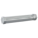 vidaxl Füstölő Cső 2 db 5 x 5 x 30 cm Rozsdamentes acél 304 Ezüst
