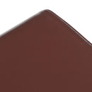 vidaXL pad 60 x 30 x 45 cm Valódi Bőr Sötét Barna