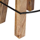 vidaXL Bárszék 2 db Barna és fehér 44 x 33 x 74 cm Valódi Bőr