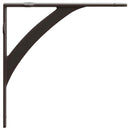 vidaXL Fal polc tartók 12 db Antik Barna 10 x 10 x 3 cm Acél