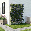 vidaXL Trellis tüskével Fehér 99 x 6 x 165 cm PP