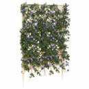 vidaXL Trellis tüskével Fehér 99 x 6 x 165 cm PP
