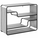 vidaXL Tálalószekrény Szürke Sonoma 98 x 37,5 x 75,5 cm Szerelt Fa