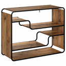vidaXL Tálalószekrény Antik Fa 98 x 37,5 x 75,5 cm Szerelt Fa