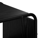 vidaXL Tálalószekrény Fekete Tölgy 60 x 37.5 x 64.5 cm Szerelt Fa