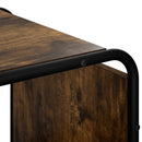 vidaXL Tálalószekrény Füstös Tölgy 60 x 37.5 x 64.5 cm Szerelt Fa