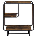 vidaXL Tálalószekrény Füstös Tölgy 60 x 37.5 x 64.5 cm Szerelt Fa