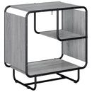 vidaXL Tálalószekrény Szürke Sonoma 60 x 37.5 x 64.5 cm Szerelt Fa