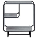 vidaXL Tálalószekrény Szürke Sonoma 60 x 37.5 x 64.5 cm Szerelt Fa