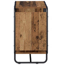 vidaXL Tálalószekrény Antik Fa 60 x 37.5 x 64.5 cm Szerelt Fa