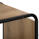vidaXL Tálalószekrény Kézműves Tölgy 60 x 37.5 x 64.5 cm Szerelt Fa