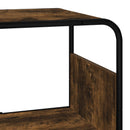 vidaXL Magas komód Füstös Tölgy 60 x 37,5 x 144 cm Szerelt Fa