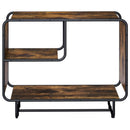 vidaXL Tálalószekrény Füstös Tölgy 80 x 37,5 x 64,5 cm Szerelt Fa