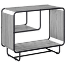 vidaXL Tálalószekrény Szürke Sonoma 80 x 37,5 x 64,5 cm Szerelt Fa