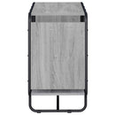 vidaXL Tálalószekrény Szürke Sonoma 80 x 37,5 x 64,5 cm Szerelt Fa