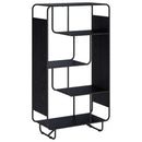 vidaXL Magas komód Fekete Tölgy 80 x 37,5 x 144 cm Szerelt Fa