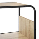vidaXL Magas komód Sonoma Tölgy 80 x 37,5 x 144 cm Szerelt Fa