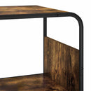 vidaXL Magas komód Füstös Tölgy 80 x 37,5 x 144 cm Szerelt Fa