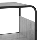 vidaXL Magas komód Szürke Sonoma 80 x 37,5 x 144 cm Szerelt Fa