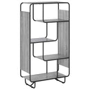 vidaXL Magas komód Szürke Sonoma 80 x 37,5 x 144 cm Szerelt Fa