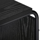 vidaXL Tálalószekrény Fekete Tölgy 93.5 x 37.5 x 64.5 cm Szerelt Fa