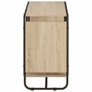 vidaXL Tálalószekrény Sonoma Tölgy 93.5 x 37.5 x 64.5 cm Szerelt Fa