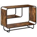 vidaXL Tálalószekrény Füstös Tölgy 93.5 x 37.5 x 64.5 cm Szerelt Fa