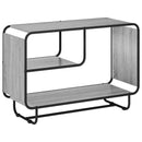 vidaXL Tálalószekrény Szürke Sonoma 93.5 x 37.5 x 64.5 cm Szerelt Fa