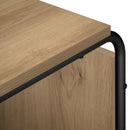 vidaXL Tálalószekrény Kézműves Tölgy 93.5 x 37.5 x 64.5 cm Szerelt Fa