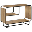 vidaXL Tálalószekrény Kézműves Tölgy 93.5 x 37.5 x 64.5 cm Szerelt Fa