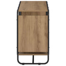 vidaXL Tálalószekrény Kézműves Tölgy 93.5 x 37.5 x 64.5 cm Szerelt Fa