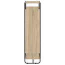 vidaXL Magas komód Sonoma Tölgy 93.5 x 37.5 x 144 cm Szerelt Fa