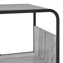 vidaXL Magas komód Szürke Sonoma 93.5 x 37.5 x 144 cm Szerelt Fa