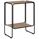 vidaXL Tálalószekrény Kézműves Tölgy 60 x 38 x 75 cm Szerelt fa