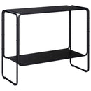 vidaXL Tálalószekrény Fekete Tölgy 93.5 x 38 x 75 cm Szerelt fa