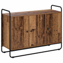 vidaXL Tálalószekrény Antik Fa 102 x 35 x 75 cm Bútorlap