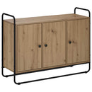 vidaXL Tálalószekrény Kézműves Tölgy 102 x 35 x 75 cm Bútorlap