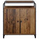 vidaXL Tálalószekrény Antik Fa 68 x 35 x 75 cm Szerelt Fa