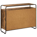 vidaXL Tálalószekrény Füstös Tölgy 102 x 35 x 75 cm Szerelt Fa